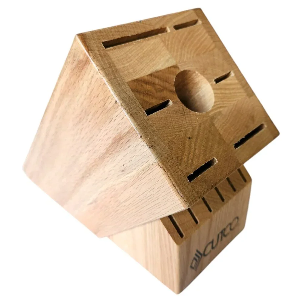 CUTCO #1744 Knife Block 13-Slot Honey Oak
